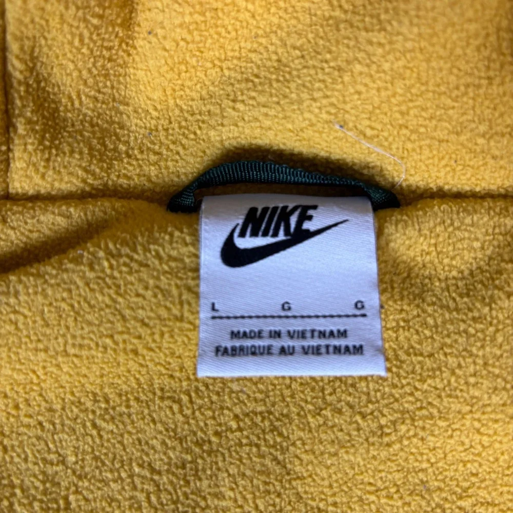 Nike Hooded Puffer Ski Jacket Mens Large‎ Color Block Green Yellow Red Full Zip - Picture 4 of 15